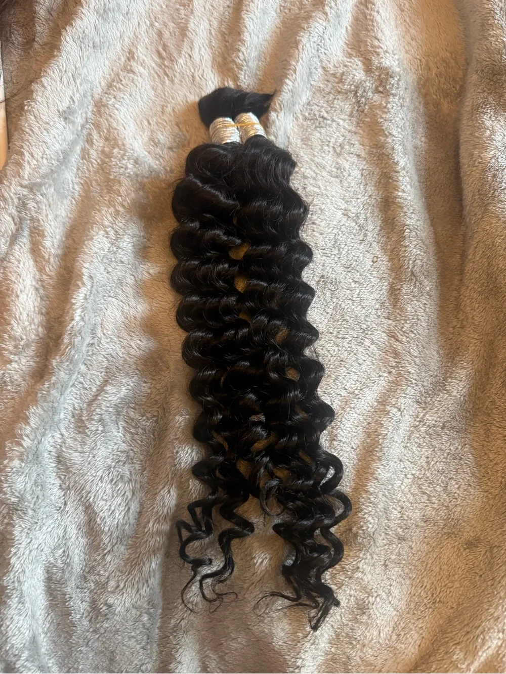 Black Deep Wave Remy Hair Bundle - Unbranded